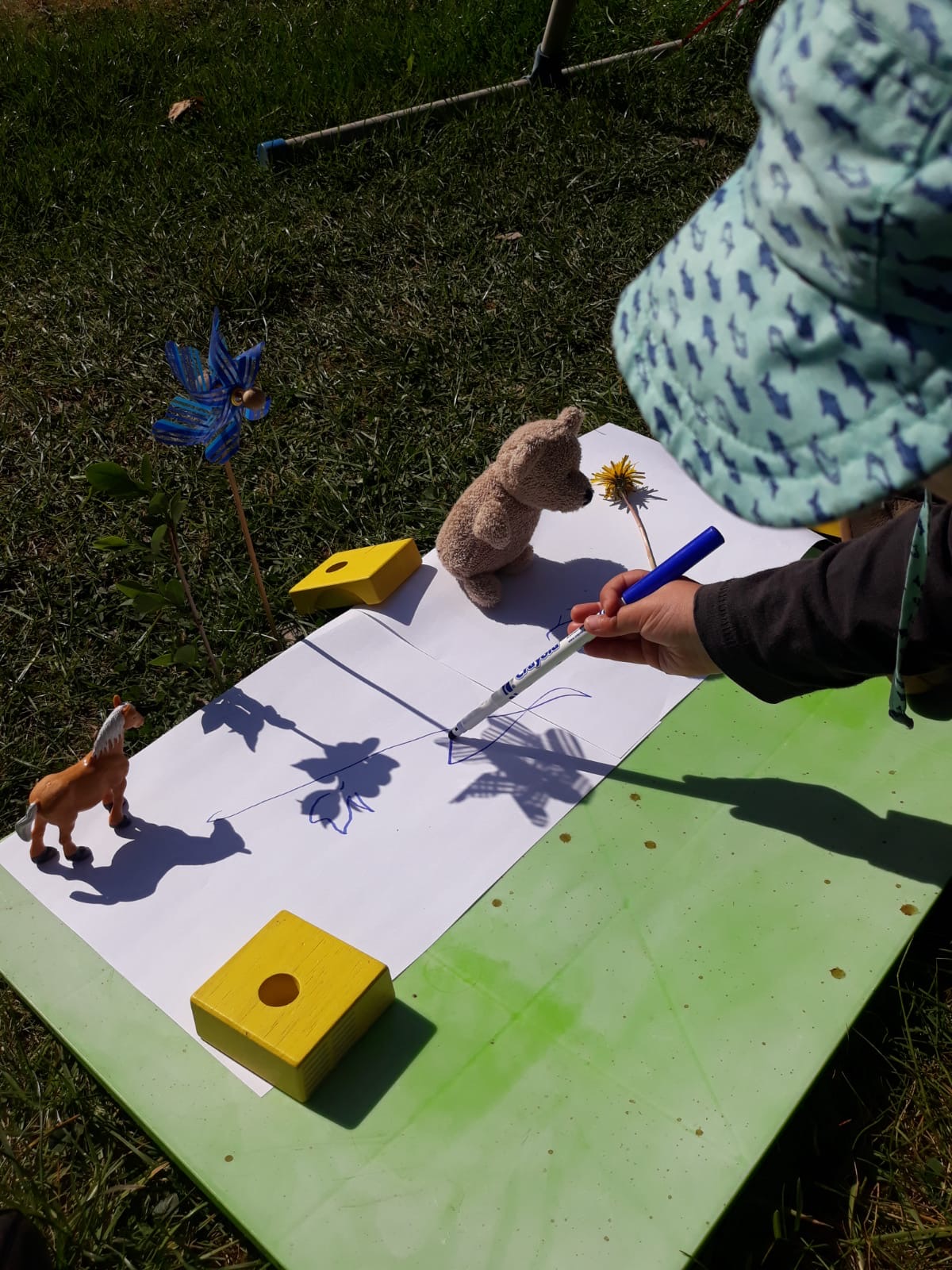 Nature Adventures with a Toddler (and beyond!) - Shadow Drawing ...