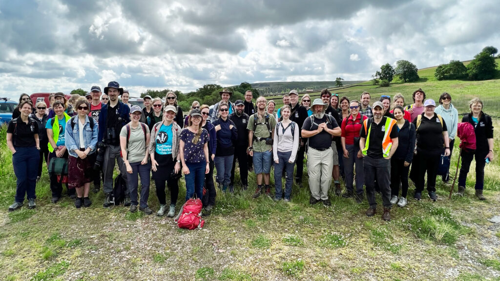 The Sheffield & Rotherham Wildlife Trust Team visit Ughill Farm in June 2023. Photo: James Hargreaves