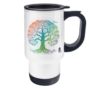 Nature-Inspired Tree Travel Mug