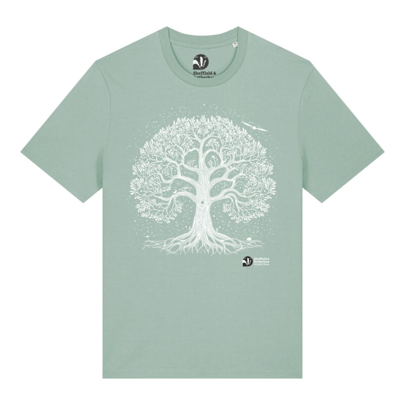 Nature-Inspired Tree Premium Organic Unisex T-Shirt: Aloe