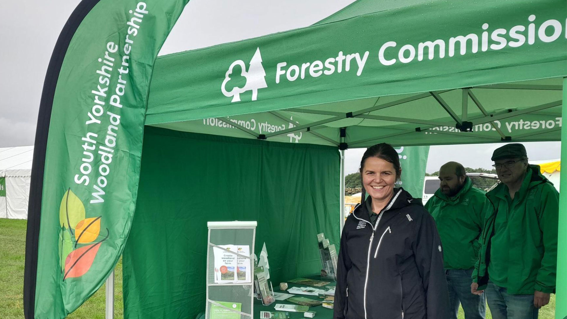 South Yorkshire Woodland Partnership makes an appearance at the Honley Show!