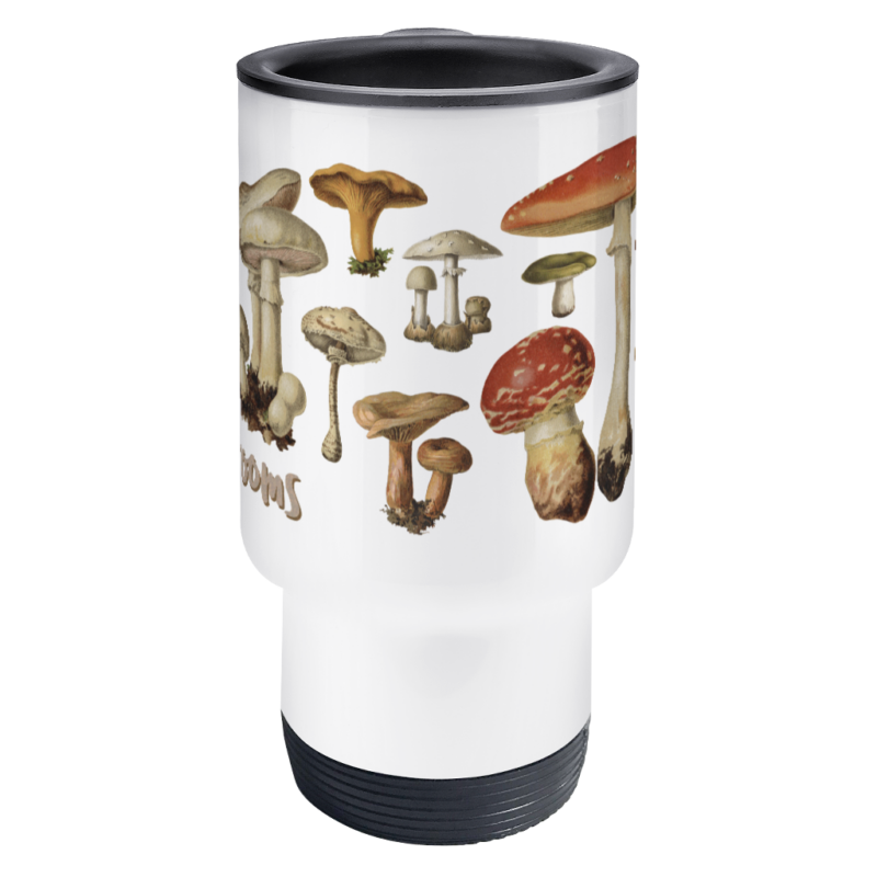 Mushrooms Travel Mug