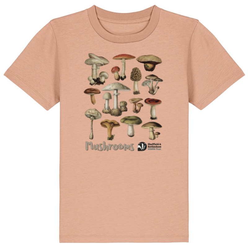 Mushrooms Kid's Premium Organic T-shirt: Fraiche Peche